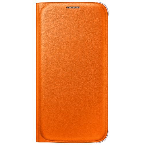 Samsung Flip Wallet Original Orange Galaxy S6