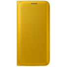 Samsung Flip Wallet Original Yellow Galaxy S6 Edge