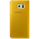 Samsung Flip Wallet Original Yellow Galaxy S6 Edge