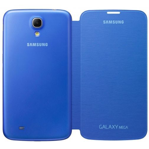 Samsung Galaxy Mega Flip Cover Blue