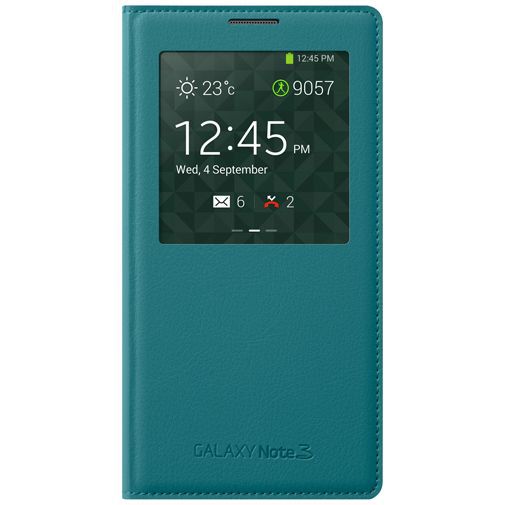Samsung Galaxy Note 3 S-View Cover Mint Blue