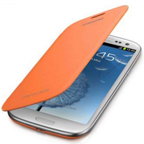 Samsung Galaxy S3 (Neo) Flip Cover Orange