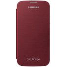 Samsung Galaxy S4 Flip Cover Red