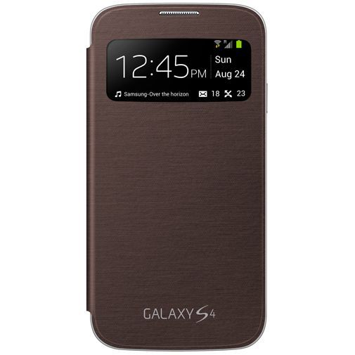 Samsung Galaxy S4 S-View Cover Brown