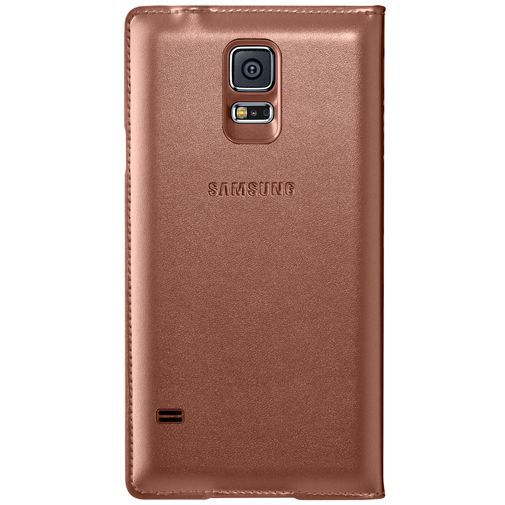 Samsung S View Cover Gold Galaxy S5/S5 Plus/S5 Neo