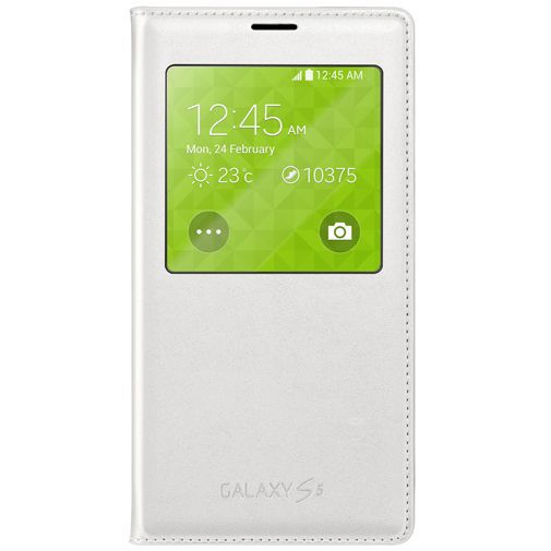 Samsung S View Cover Punch White Galaxy S5/S5 Plus/S5 Neo