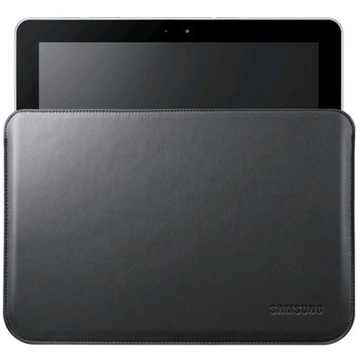 Samsung Galaxy Tab 10.1 Leather Pouch Black
