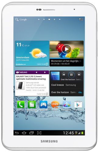 natuurpark R Maand Samsung Galaxy Tab 2 7.0 P3100 WiFi + 3G White - kopen - Belsimpel