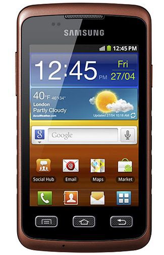 Samsung Galaxy Xcover S5690 Black Orange