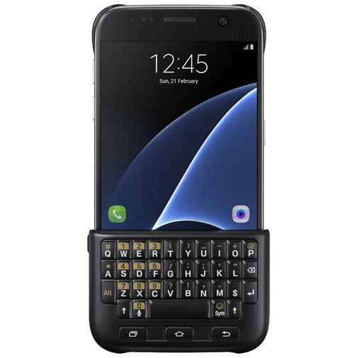 Samsung Keyboard Cover Black Galaxy S7