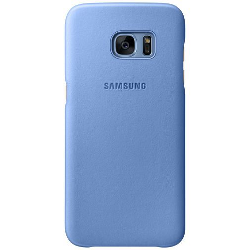 Samsung Leather Cover Blue Galaxy S7 Edge