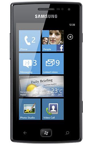 Samsung Omnia W i8350 Black