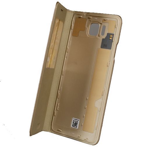 Samsung S-View Cover Gold Galaxy Alpha