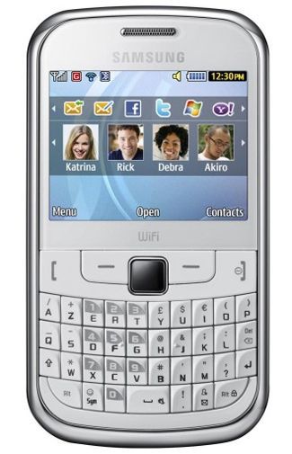 Samsung S3350 Ch@t Chic White