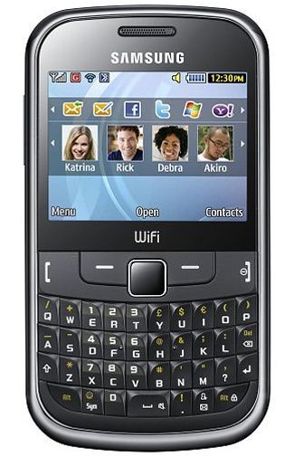 Samsung S3350 Ch@t Metallic Black