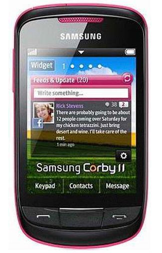 Samsung S3850 Corby II Pink