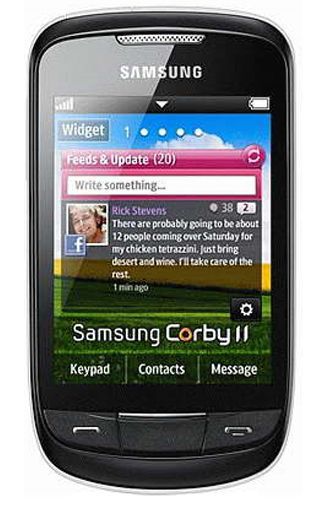 Samsung S3850 Corby II White