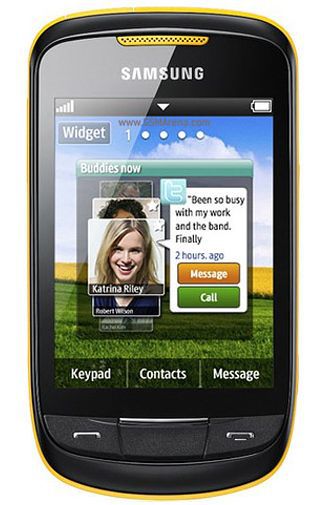 Samsung S3850 Corby II Yellow