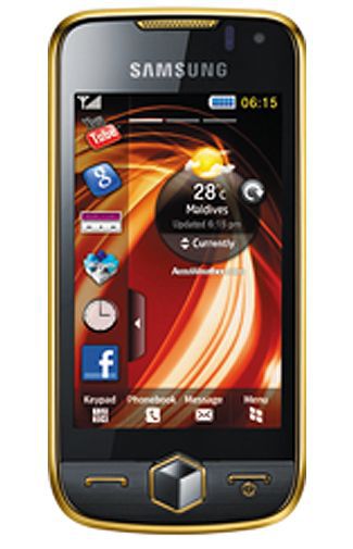 Samsung S8000 Jet Black Gold