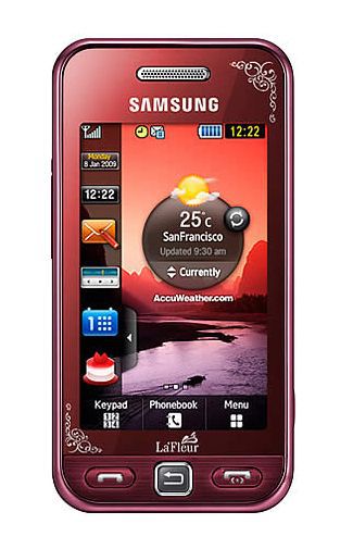 Samsung S5230 Star Garnet Red