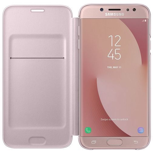 Samsung Wallet Cover Pink Galaxy J7 (2017)