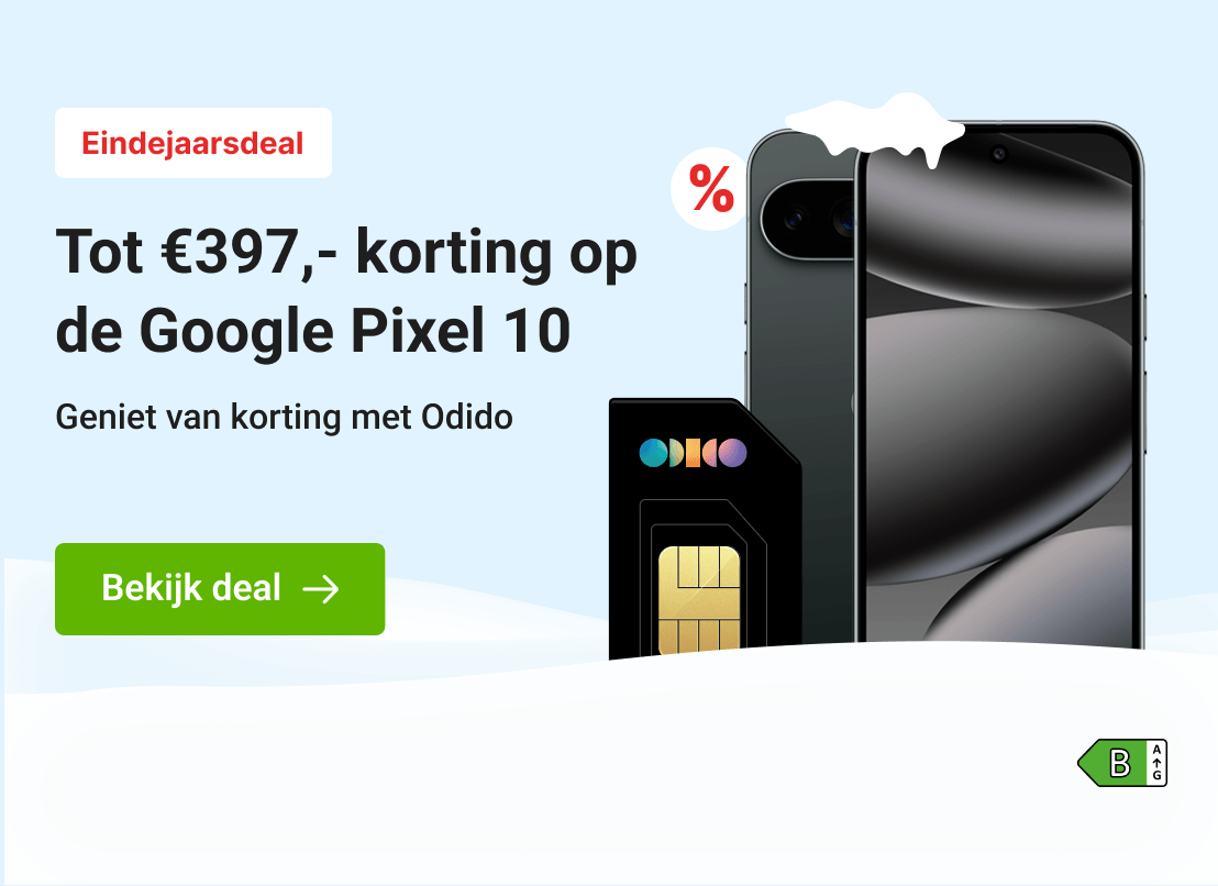 Week 51'25 - Belsimpel hero 4 - Google/Odido