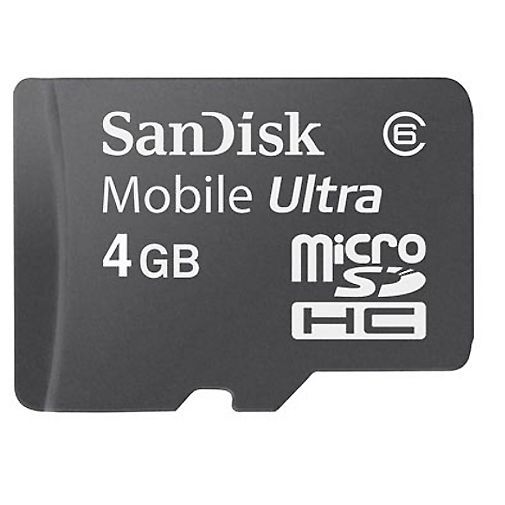 SanDisk Mobile Ultra microSDHC 4GB