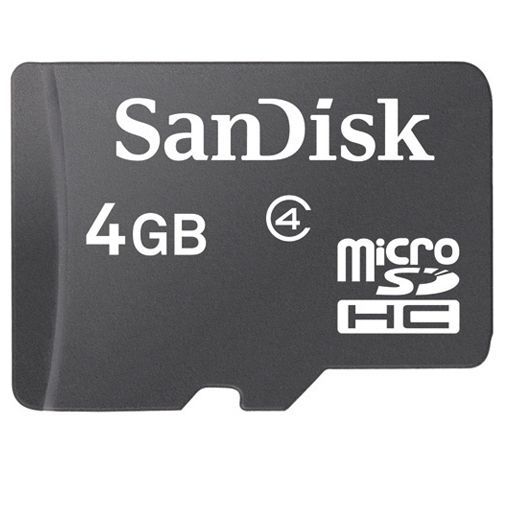 SanDisk SDHC 4GB Class 4