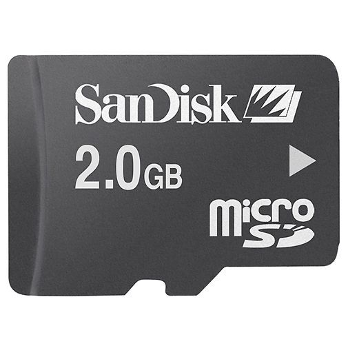 SanDisk microSD 2GB