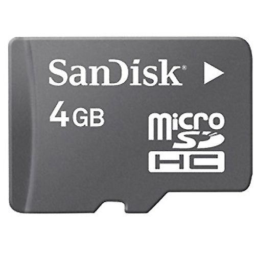 SanDisk microSDHC 4GB
