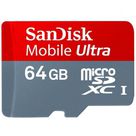 Sandisk MicroSDXC 64 GB Class 10 200X UHS-I