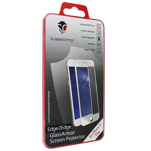ScreenArmor Glass Armor Edge-to-Edge Screenprotector Apple iPhone 6 Plus/6S Plus White