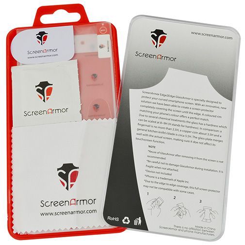 ScreenArmor Glass Armor Edge-to-Edge Screenprotector Apple iPhone 7 Plus/8 Plus White
