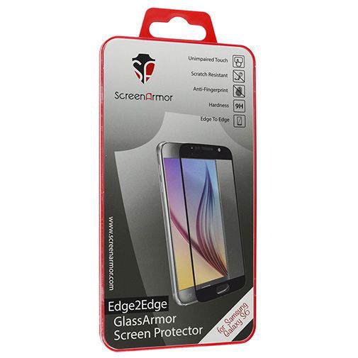 ScreenArmor Glass Armor Edge-to-Edge Screenprotector Samsung Galaxy S6 Black