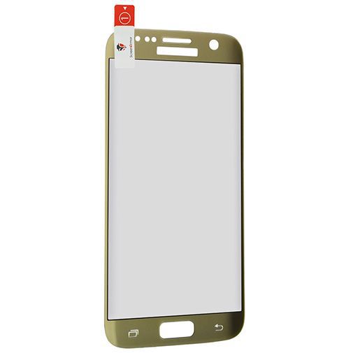 ScreenArmor Glass Armor Edge-to-Edge Screenprotector Samsung Galaxy S7 Gold