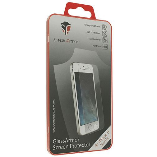 ScreenArmor Glass Armor Regular Screenprotector Apple iPhone 5/5S/5C/SE