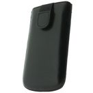 Senza Leather Slide Case Black Size M-Large