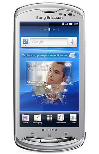Sony Ericsson Xperia Pro Silver