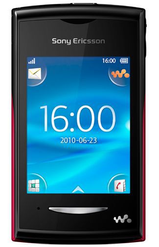 Sony Ericsson Yendo Black Red