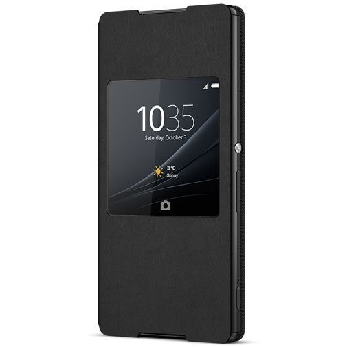 Sony Style Cover Black Xperia Z3 Plus