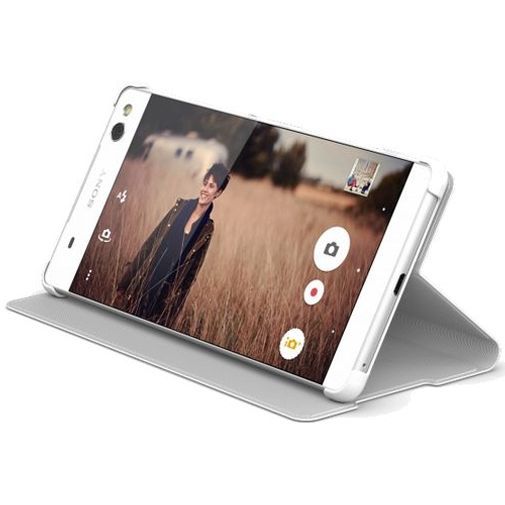 Sony Style Cover White Xperia C5 Ultra