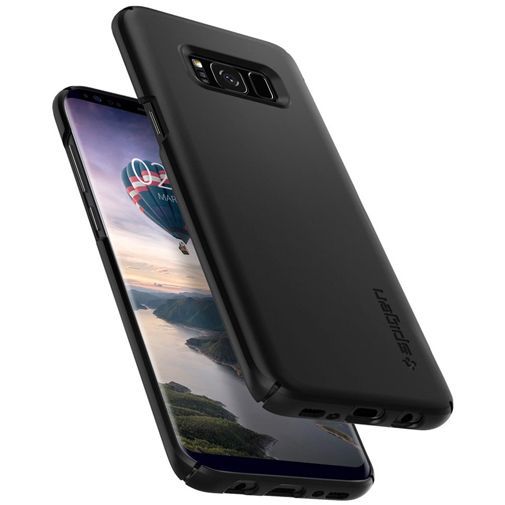 Spigen Thin Fit Case Black Samsung Galaxy S8+
