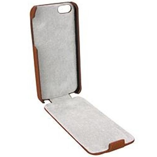 Trendy8 Leather Flip Case iPhone 5 Brown