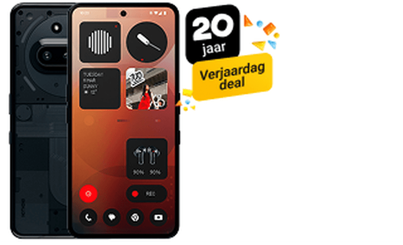  De Nothing Phone (3a) alleen vandaag voor €229,- euro