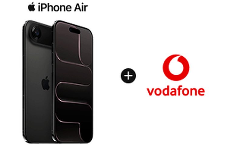 iPhone Air met betrouwbare Vodafone dekking