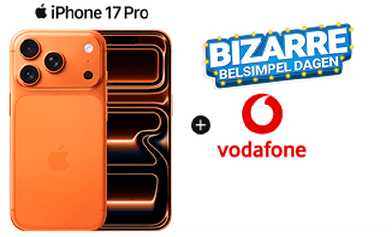 Titel: €329,- voordeel op de iPhone 17 Pro