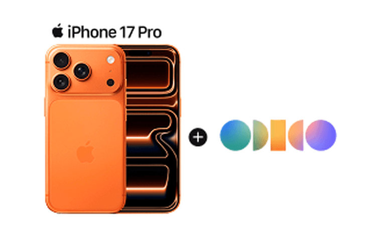 Krijg tot €299,- korting op de iPhone 17 Pro