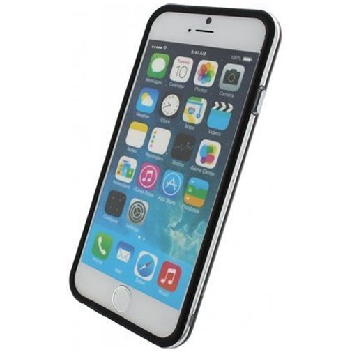 Xccess Bumper Case Transparent/Black Apple iPhone 6/6S