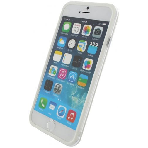 Xccess Bumper Case Transparent/White Apple iPhone 6/6S