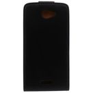 Xccess Leather Flip Case Black HTC Desire 516